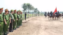 Thứ trưởng Lê Quốc Hùng kiểm tra công tác tại Đoàn Cảnh sát cơ động Kỵ binh