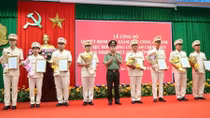 Công an Sóc Trăng hoàn thành đề án bố trí Công an chính quy đảm nhiệm các chức danh Công an xã