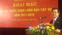 TAND tối cao thi tuyển lãnh đạo cấp Vụ