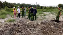 Cơ quan Công an vào cuộc vụ dùng rác thải san lấp mặt bằng