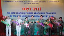 Hội thi Tìm hiểu Luật xuất nhập cảnh và cư trú của người nước ngoài tại Việt Nam