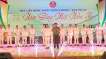 Bế mạc Hội diễn nghệ thuật quần chúng CAND lần thứ XI năm 2020 – Khu vực II