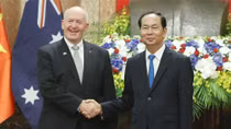 Chủ tịch nước hội đàm với Toàn quyền Australia