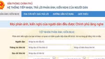 Thủ tướng chỉ đạo xử lý phản ánh, kiến nghị của người dân, doanh nghiệp