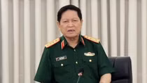 Gặp mặt đại biểu Quân đội dự Hội nghị 11 BCH Trung ương khóa XII