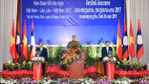 Hai Thủ tướng Việt Nam, Lào phát động Năm Đoàn kết hữu nghị 2017