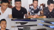 Bắt nhóm giang hồ dùng súng bắn vào nhà dân