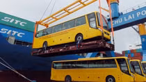 Xe bus thương hiệu Việt Nam được xuất khẩu sang Philippines