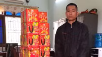 Xế hộp chứa hơn 5 yến pháo nổ