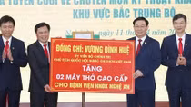 Chủ tịch Quốc hội Vương Đình Huệ thăm, làm việc tại tỉnh Nghệ An