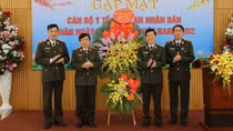 Thứ trưởng Nguyễn Văn Sơn chúc mừng đội ngũ cán bộ y tế CAND nhân Ngày Thầy thuốc Việt Nam