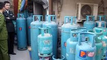 Phát hiện tụ điểm sang chiết gas trái phép quy mô lớn