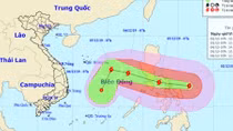 Lực lượng Công an chủ động đối phó với bão Kammuri