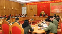 Góp ý kiến lĩnh vực tài chính, hậu cần kỹ thuật vào xây dựng Văn kiện Hội nghị CATQ 