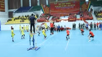 Vòng loại môn Bóng chuyền nam tại Đại hội khỏe "Vì ANTQ" lần thứ VIII 