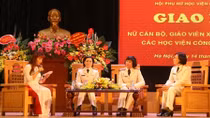  Giao lưu nữ cán bộ, giảng viên xuất sắc, tiêu biểu các Học viện CAND