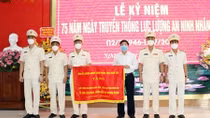 Công an các đơn vị, địa phương kỷ niệm 75 năm Ngày truyền thống lực lượng ANND
