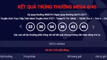 Thêm khách hàng trúng số hơn 30,5 tỷ đồng