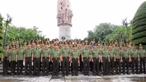 Đoàn đại biểu Cục Tổ chức cán bộ về nguồn tại Tuyên Quang