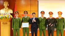 Khen thưởng CBCS Công an TP Hà Tĩnh