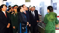 Dâng hương tưởng niệm 60 liệt sỹ Đại đội Thanh niên xung phong 915