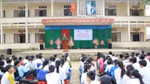 Sôi nổi hoạt động tình nguyện mùa đông tại xã Cẩm Liên, huyện Cẩm Thủy
