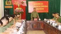 Thứ trưởng Lê Tấn Tới làm việc tại Công an tỉnh Bắc Ninh