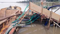 Phối hợp ngăn chặn tình trạng hút cát lậu trên sông