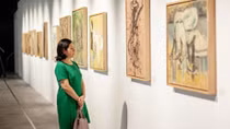 NSƯT Thanh Lam: “Tranh của họa sĩ Phạm Lực gợi cho tôi ký ức về ba”