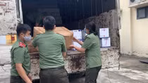 Bộ Công an cấp phát trang thiết bị phòng chống dịch cho Công an Hải Dương và Cục Quản lý XNC