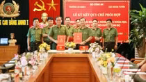 Trường cao đẳng ANND I và Cục Ngoại tuyến ký kết quy chế phối hợp