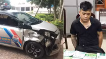 Ngụy trang ô tô thành taxi để vận chuyển số lượng ma túy lớn