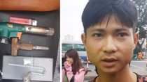 Mang vam phá khóa đi mua ma túy đá gặp 141