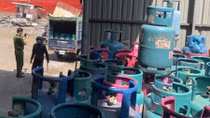 Phát hiện cơ sở sang chiết gas trái phép quy mô lớn