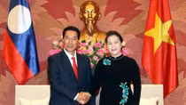 Chủ tịch Quốc hội Nguyễn Thị Kim Ngân tiếp khách quốc tế