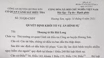 Khởi tố vụ án làm lây nhiễm dịch bệnh ở Hà Tĩnh