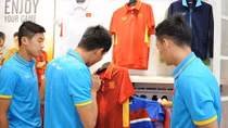 Biểu tượng chiến thắng trên áo đội tuyển bóng đá Việt Nam