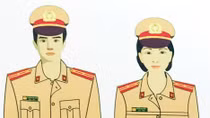 Trang phục Cảnh sát giao thông và chiến sĩ nghĩa vụ