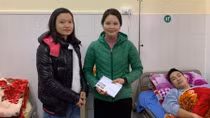 Báo CAND thăm hỏi trinh sát bị bắn trọng thương 