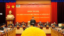Cụm thi đua số 1 Bộ Công an ký giao ước thi đua năm 2017