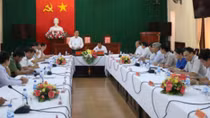 Công bố quyết định kiểm tra của Ban Bí thư Trung ương Đảng tại Quảng Ngãi