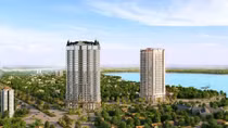 Tầm nhìn sông Hồng đắt giá của căn hộ D'. El Dorado