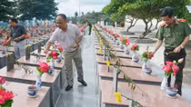 Chung tay xây dựng hoàn thiện Nghĩa trang liệt sỹ Kbang