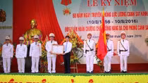 Công an các địa phương kỷ niệm ngày truyền thống lực lượng Cảnh sát kinh tế