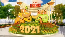 Đường hoa Nguyễn Huệ 2021: Thân thiện với môi trường, hòa mình vào thiên nhiên