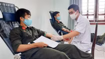 Hàng trăm cán bộ, chiến sĩ Công an hiến máu tình nguyện