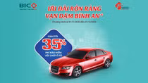 Ưu đãi hấp dẫn dành tặng khách hàng mua bảo hiểm ô tô tại BIC