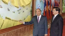 Hai Thủ tướng Việt Nam, Lào đồng chủ trì kỳ họp Ủy ban liên Chính phủ hai nước