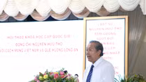 Đồng chí Nguyễn Hữu Thọ mãi mãi là niềm tự hào cho các tầng lớp nhân dân