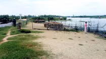 Đê ngăn mặn ven sông Trường Giang bị hư hỏng nghiêm trọng